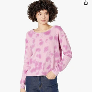 Splendid Cloud Tie-Dye Pullover Sweatshirt